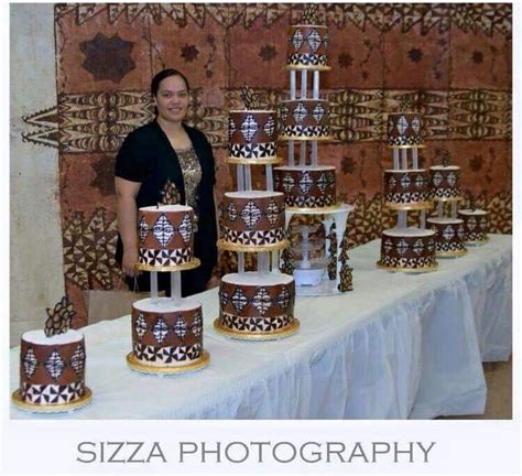 Make her 21st birthday one to remember with something special from the gift experience. Tongan themed cakes. ngatu designed cakes by Ana Tupouata ...