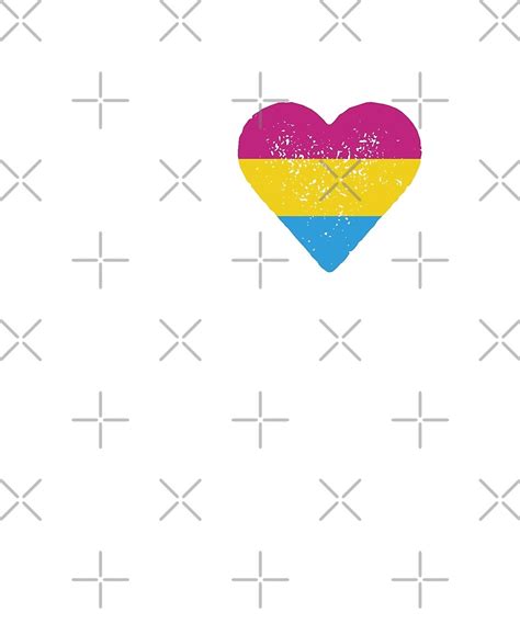 pansexual love pansexuality heart flag omnisexual by queer pride