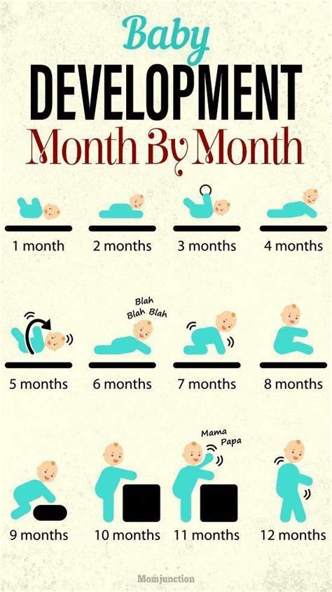 Baby Development And Growth Milestones Month By Month Baby