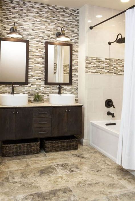 122 Modern Small Bathroom Tile Ideas Bathroom Remodel Master Brown
