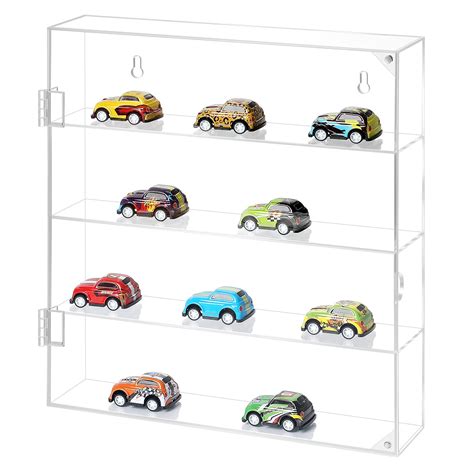 Buy Acrylic Display Case With Shelves Clear Tiered Showcase Display