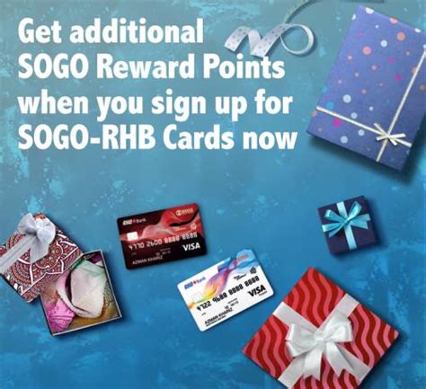 Merchants who accept visa credit cards are assigned a merchant code, which is determined by the merchant or its processor in accordance rewards redemption. RHB Credit Card Promotion - Get additional SOGO Reward ...