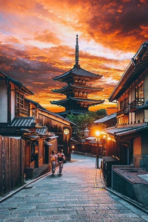 Sunset Over Kyoto Japan Photo By Jacob Riglin Japan Tourist Japan