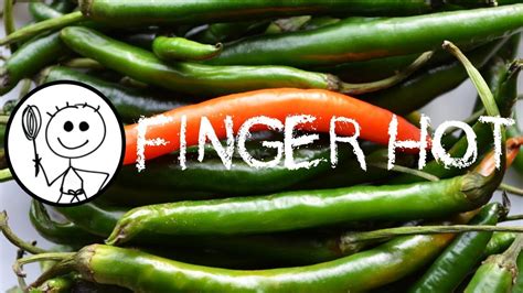 finger hot chili peppers youtube