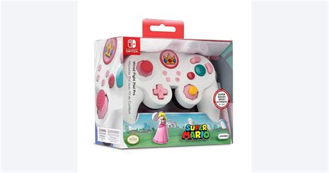Nintendo Switch Super Smash Bros Ultimate Princess Peach Edition Wired