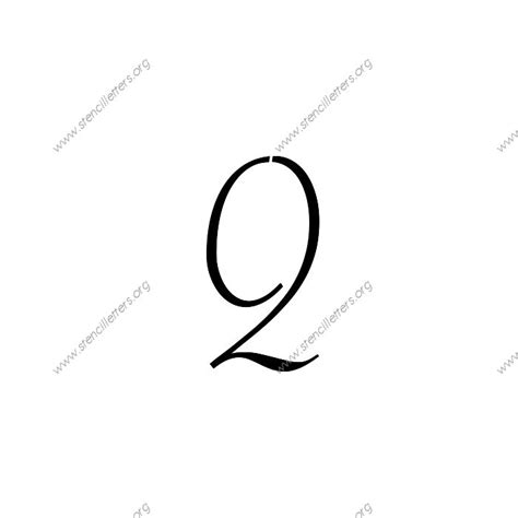 Maybe you would like to learn more about one of these? Fancy Italic Uppercase & Lowercase Letter Stencils A-Z 1/4 ...