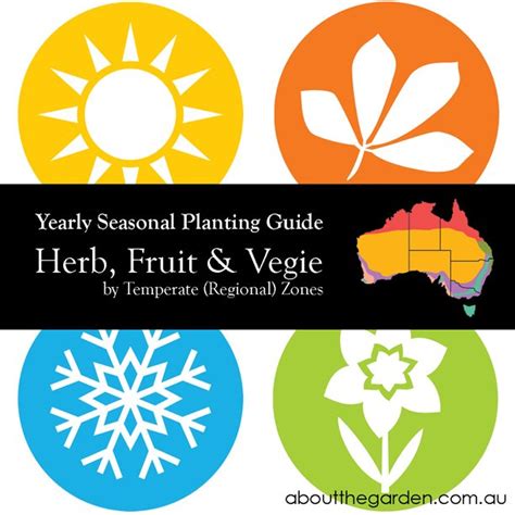 Yearly Seasonal Gardening Australia Vegetable Garden By Temperate Zone