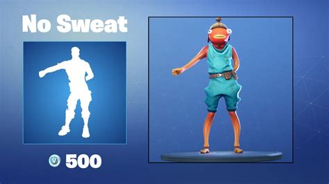 No Sweat Fortnite Emote Youtube