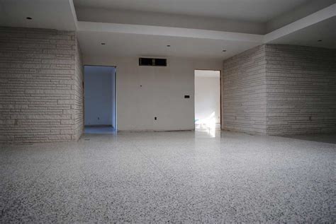 Mike And Lindsey Restore And Refinish Their Terrazzo Flooring With