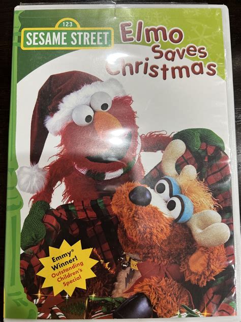 Dvd Sesame Street Elmo Saves Christmas Grelly Usa