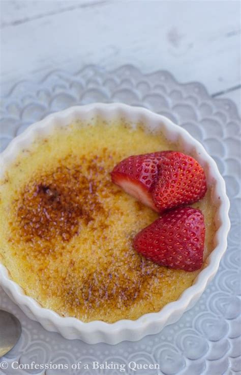 Two vanilla beans make this cream brûlée the best tasting Vanilla Bean