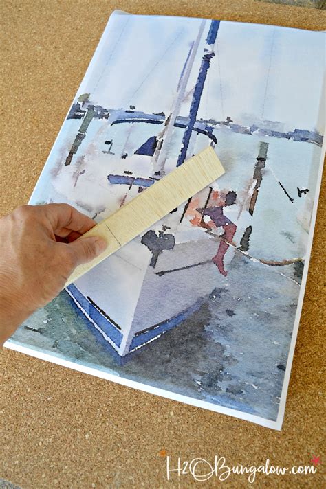 With thousands of canvas and framed art prints to choose from, you're bound to find the perfect affordable art for your space online at icanvas. Turn Your Photo Into A DIY Faux Canvas Print - H2OBungalow