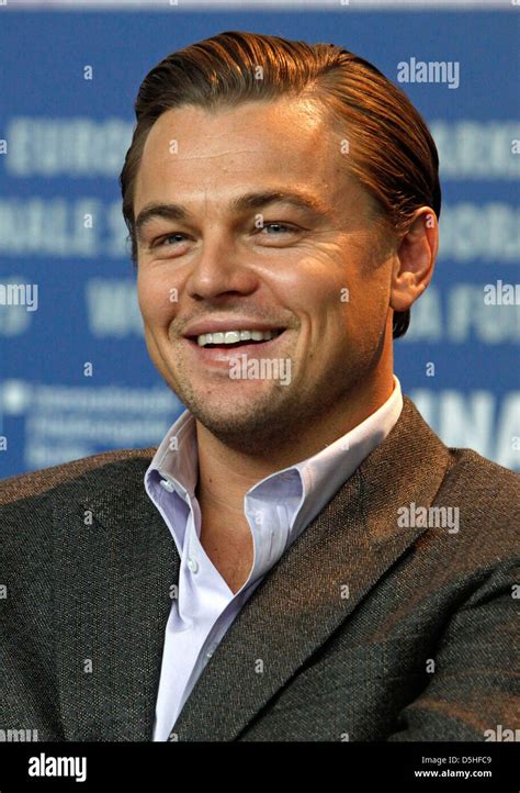 Us Actor Leonardo Dicaprio Attends The Press Conference For The Film Shutter Island During The