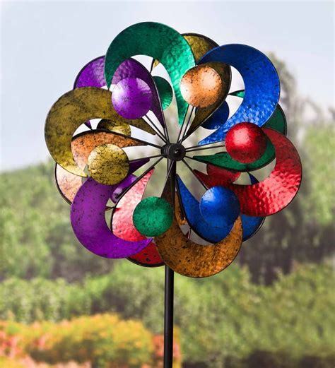 Add Beauty And Dimension To Your Yard Or Garden With Our 4 Tier Wind