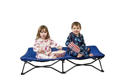 Folding Travel Bed Kid Portable Cot Toddler Couch Slumber Child Nap