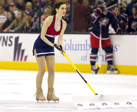 Columbus Blue Jackets Ice Crew Girls Sports Illustrated