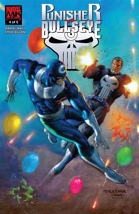 Punisher Vs Bullseye 2005 2006 4 Of 5 Comics By Comixology