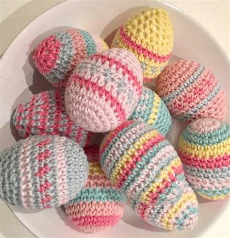Crochet Easter Egg Crochet Pattern By Millie Masterton