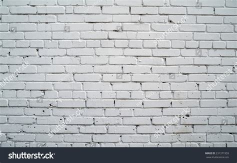 Texture Old Rustic Brick Wall Painted Stock Photo