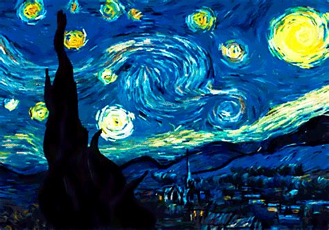 Van Gogh La Noche Estrellada