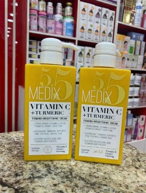 Medix Vitamin C Turmeric Firming And Brightening Cream Etsy