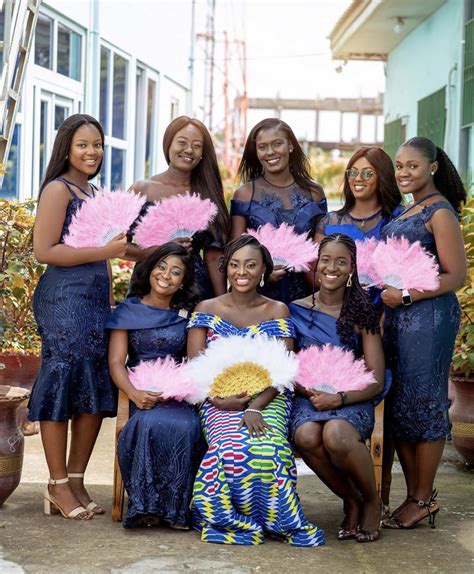 Pin By Gye Nyame On Bride X Bridesmaids African Wedding Dress Bridesmaid Style African