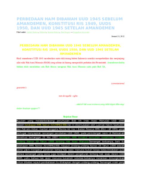 Check spelling or type a new query. Perbedaan Konstitusi Dan Uud / Apa Perbedaan Konstitusi Dan Undang Undang Dasar Brainly ...