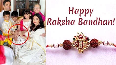 Raksha Bandhan Celebrations 2019 Big B Posts Precious Pics Of Aishwar Happy