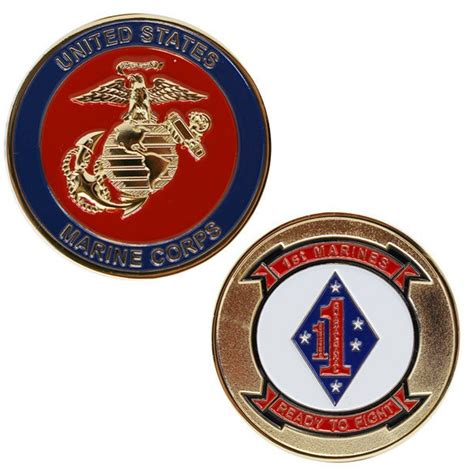 1st Marine Regiment Coin Devil Dog Depot