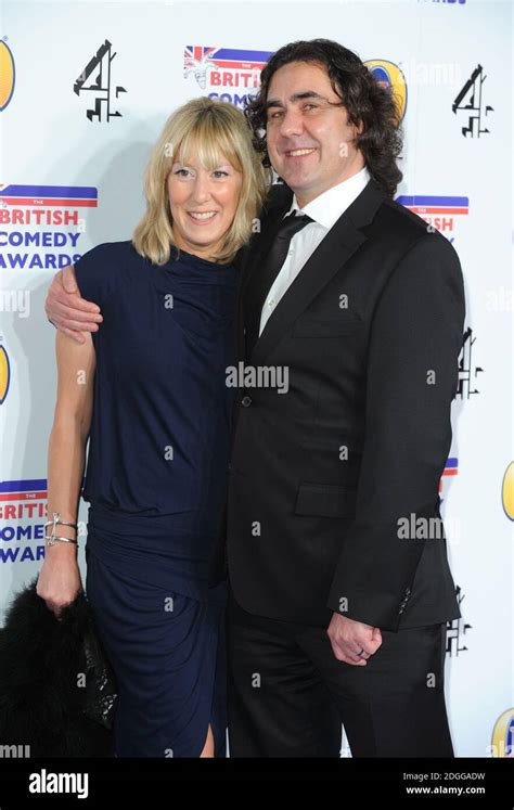 Micky Flanagan And Wife Arriving At The British Comedy Awards 2011