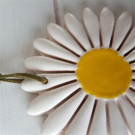Daisy Wall Hanging Flower Wall Decor For Bedroom Chamomile Etsy