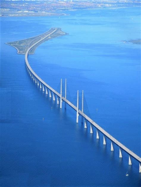 The Resund Bridge Between Malm Sweden And Copenhagen Denmark Photorator