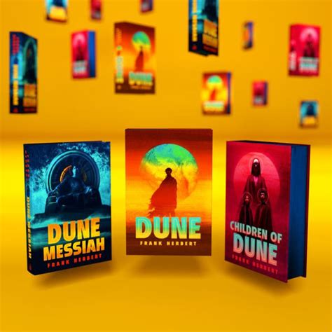 Frank Herberts Dune Saga 3 Book Deluxe Hardcover Boxed Set Dune Dune