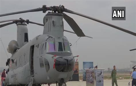 Chinook Helicopter Indian Air Force Inducts Four Chinook Heavy Lift