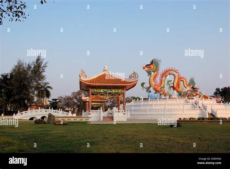 Chinese Temple pagoda in Nakhon Sawan, Thailand Stock Photo: 79194786 - Alamy