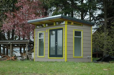Some storage sheds such as panelized kits and other larger storage buildings will require more than one person for assembly. Modern-Shed Kit: 8' X 12' Prefab Shed Garden Shed Tool ...
