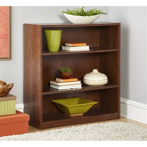 Mainstays 5 Shelf Standard Wood Bookcase 891