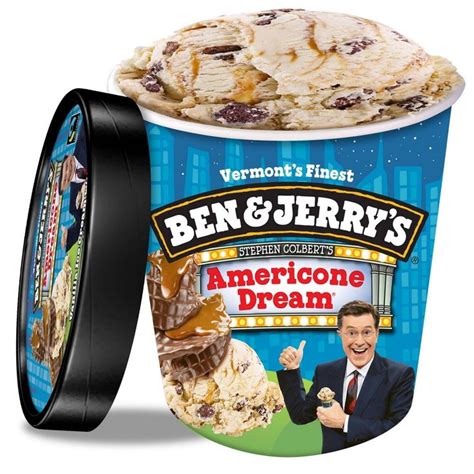 Ben And Jerrys Ice Cream Americone Dream 16oz Dream Ice Cream Ben