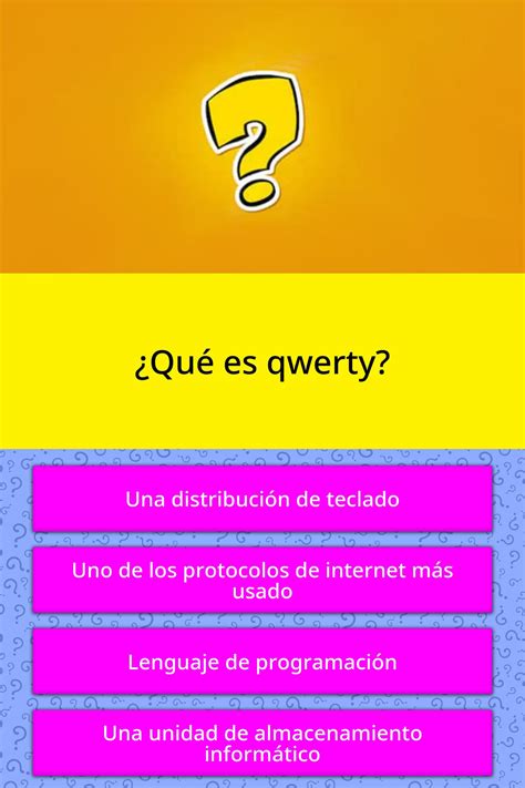 ¿Qué es qwerty? | Las Preguntas Trivia | QuizzClub