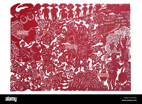 China Paper Cutting Cut Out Stock Images And Pictures Alamy