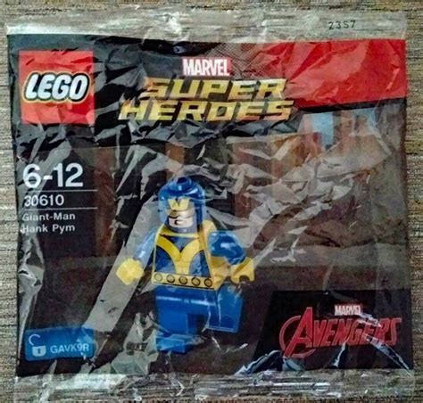 Lego Marvel Super Heroes Giant Man Hank Pym 30610 Polybag
