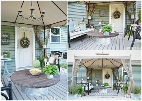 diy outdoor coffee table ideas