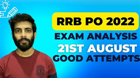 Ibps Rrb Po Prelims Exam Analysis St August Shift