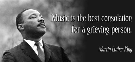 You'll find lines on courage. Martin Luther King and Music quote | Quote of the week, Martin luther king, King quotes