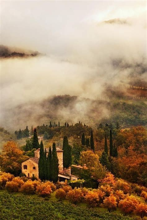 Autumn In Tuscany Schöne Orte Toskana Italien Orte Zum Besuchen