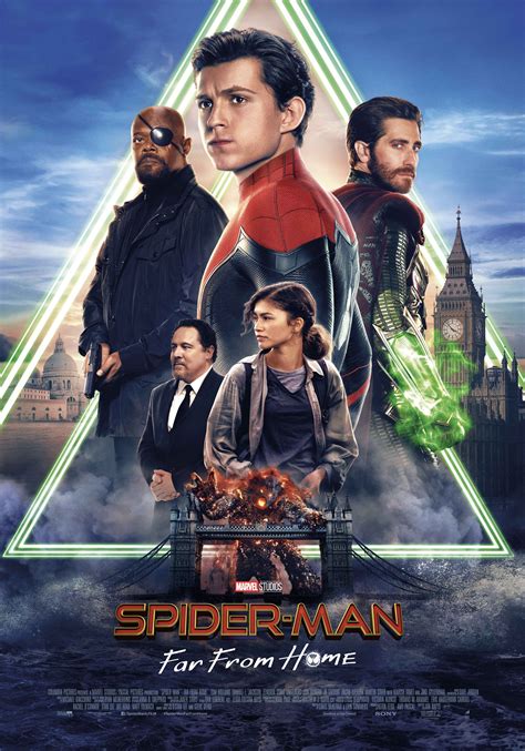 Spider Man Far From Home Movie Poster Print Photo Wall Art Etsy Ireland