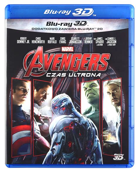 Avengers Age Of Ultron Blu Ray Blu Ray 3d Region B Import Pas