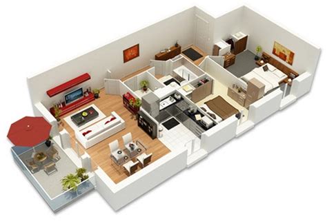 J'ai acheté un appartement sur plan. Plan appartement 3d gratuit - L'impression 3D