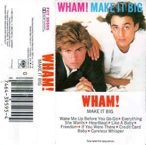 1984 (for the love of big brother) eurythmics. Wham! - Make It Big (1984, Dolby, B NR, Cassette) | Discogs
