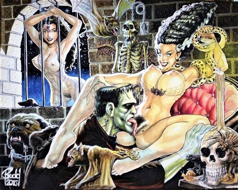 Rule 34 2013 Big Breasts Breasts Bride Of Frankenstein Budd Root Busty Candle Colored